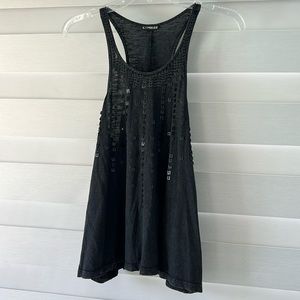 Xpress black top with sequence.